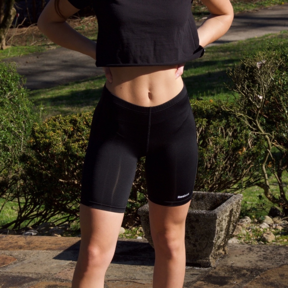 Reebok biker shorts